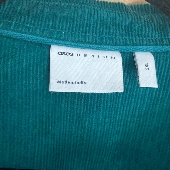 Green corduroy shirt - Picture 4 of 9